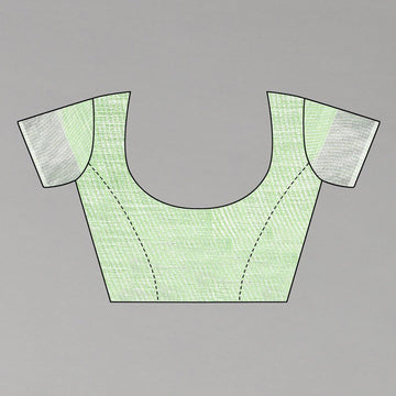 Ethnic Motifs Zari Woven Design Banarasi Saree